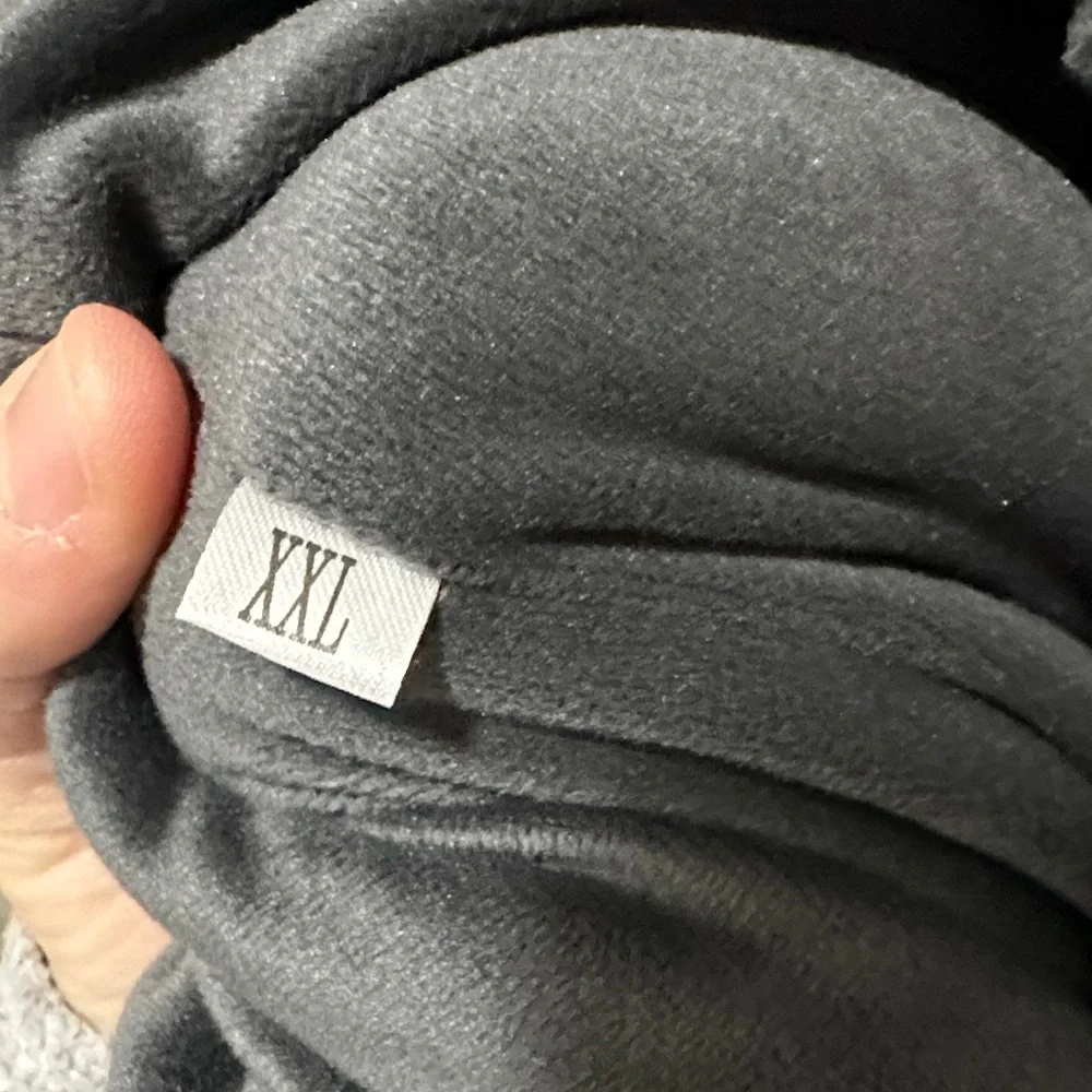 Gray‎ Monster Hoodie with Red Accents for dog